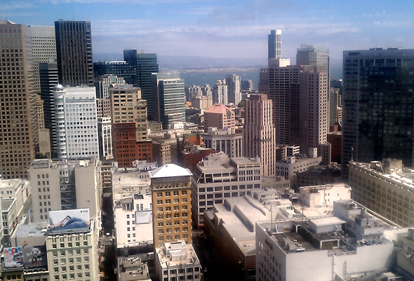 San Francisco from the Westin