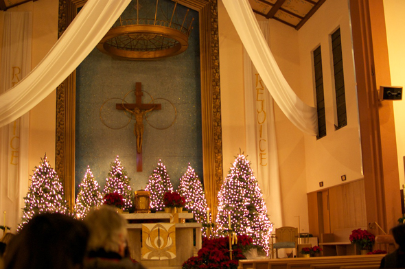 Midnight Mass at Christmas
