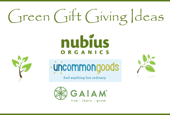 Green Tip Tuesday green gift ideas