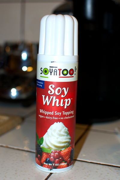 soy whip cream