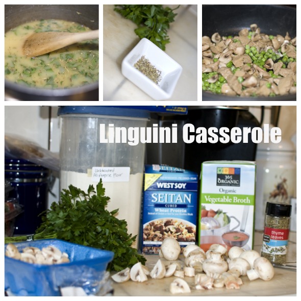Vegan Linguine Casserole