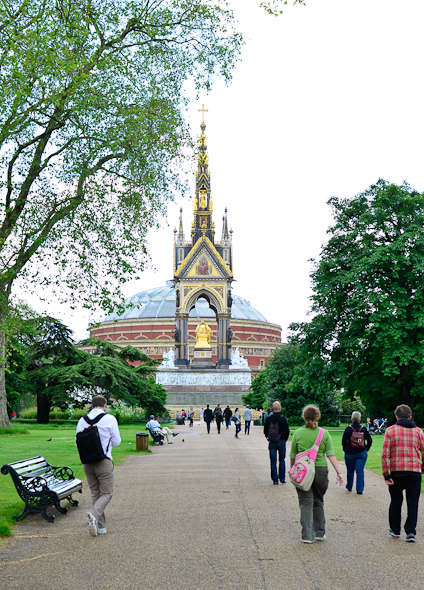 King Albert Memorial in Hyde Park, London