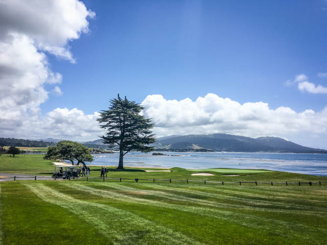 view from Pebble Beach Lodge
